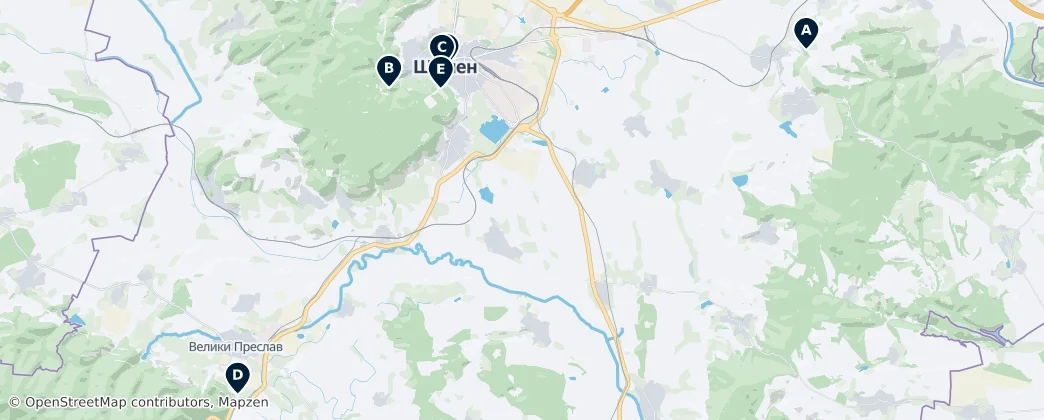 Map of 舒門