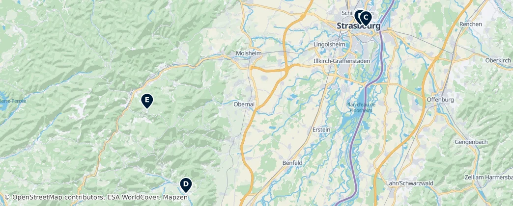 Map of 下莱茵省