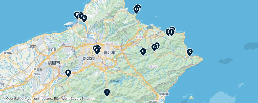 Map of 新北市