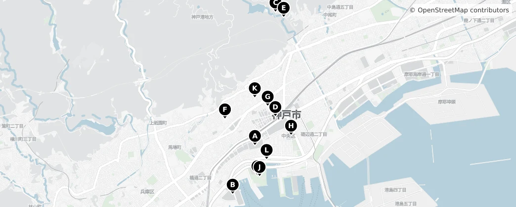 Map of 中央區