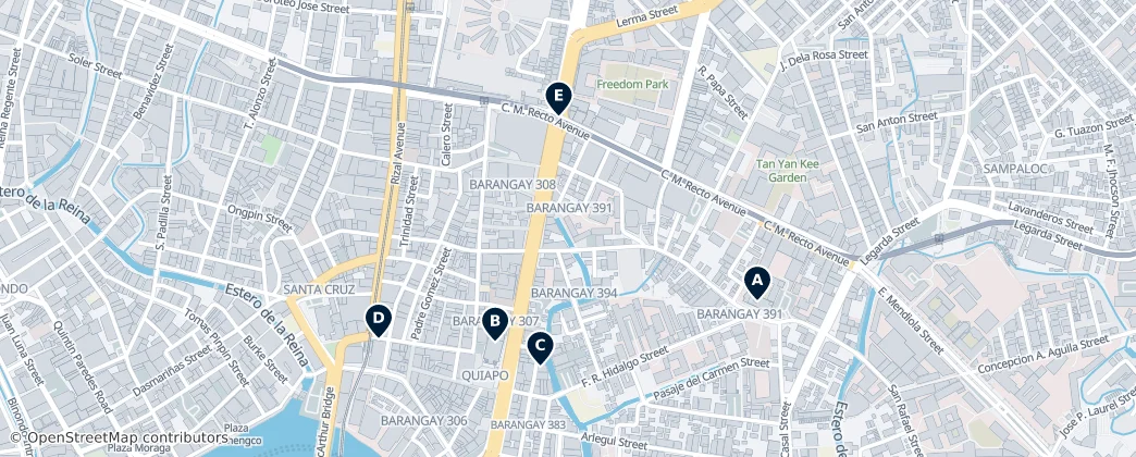 Map of 391