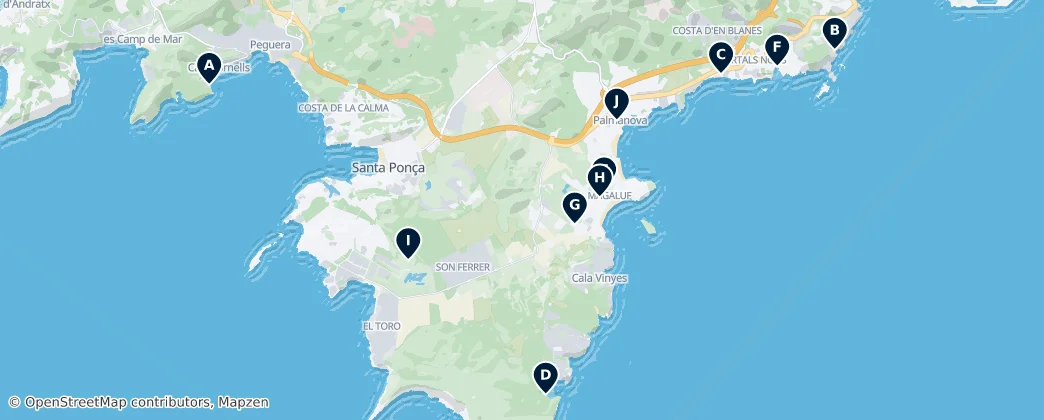 Map of 卡尔维亚
