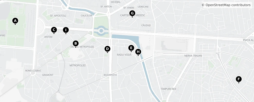 Map of Centrul Civic