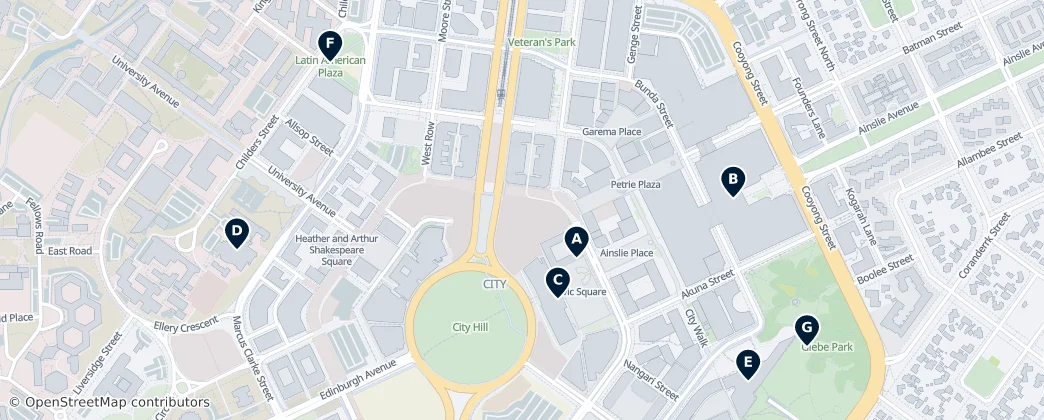 Map of City