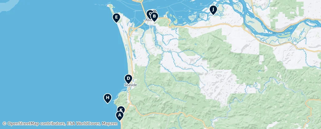 Map of 克拉特索普縣