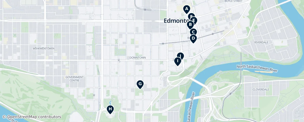 Map of Downtown