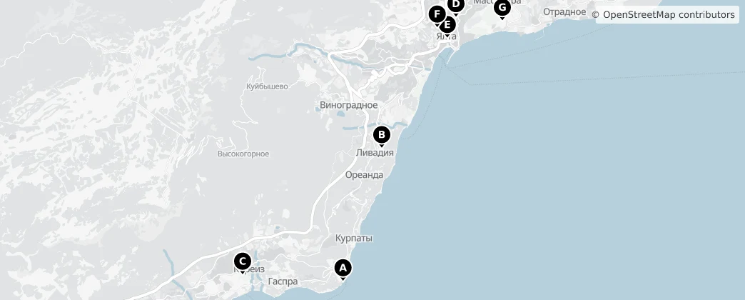 Map of Gorodskoj okrug Alta