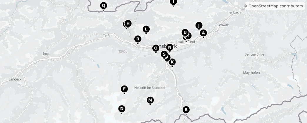 Map of 因斯布鲁克乡村县