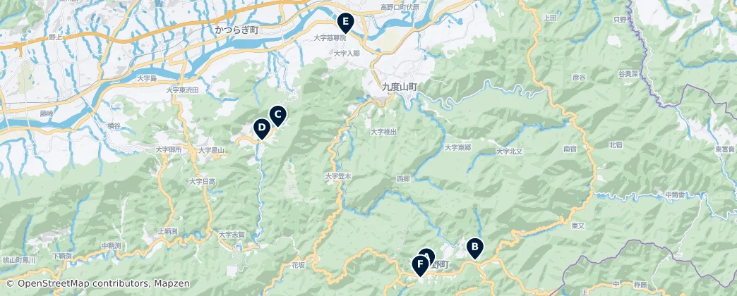 Map of Ito County