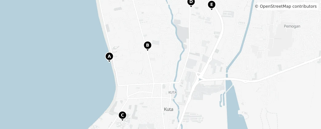 Map of 庫塔