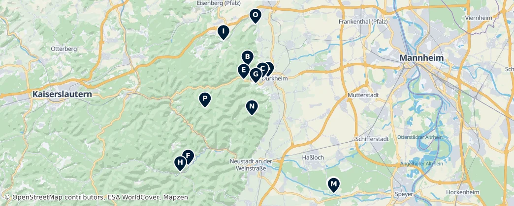 Map of 巴特迪克海姆县