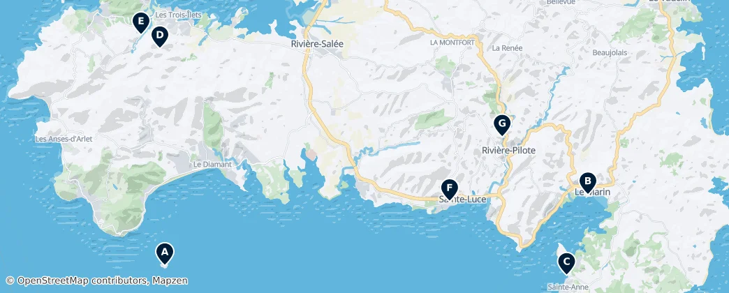 Map of 勒马兰区