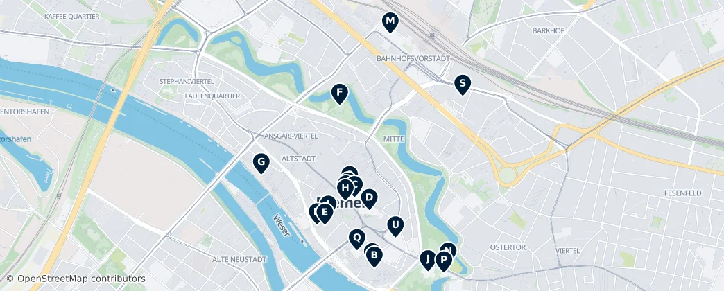 Map of Mitte