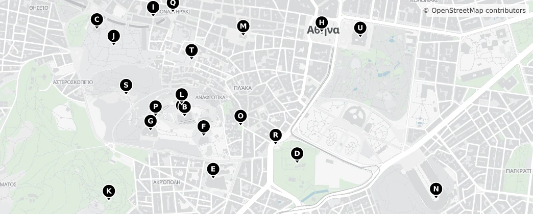 Map of Nea Smyrni