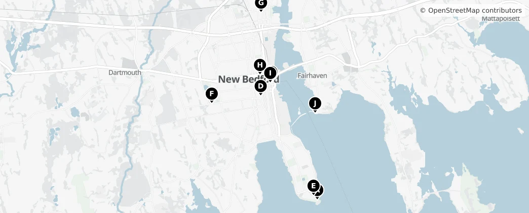 Map of 新贝德福德