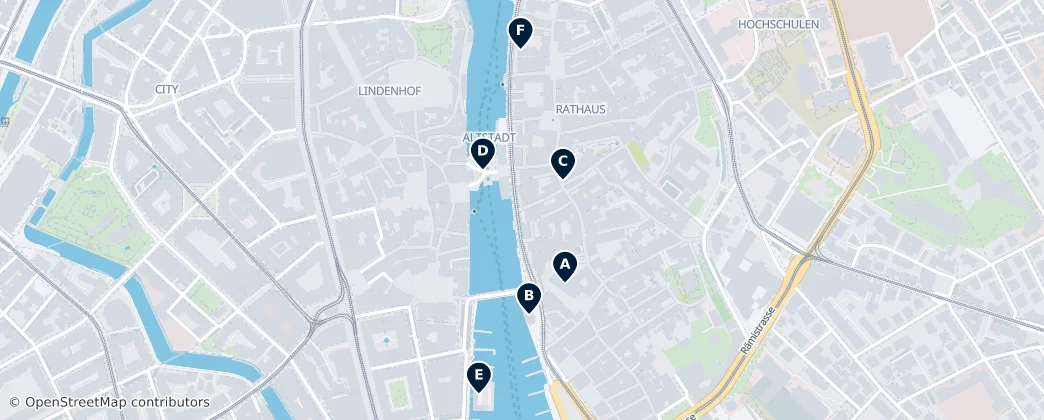 Map of Rathaus