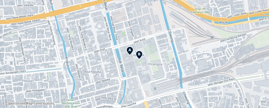 Map of Roa Malaka