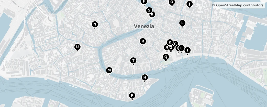 Map of Venezia