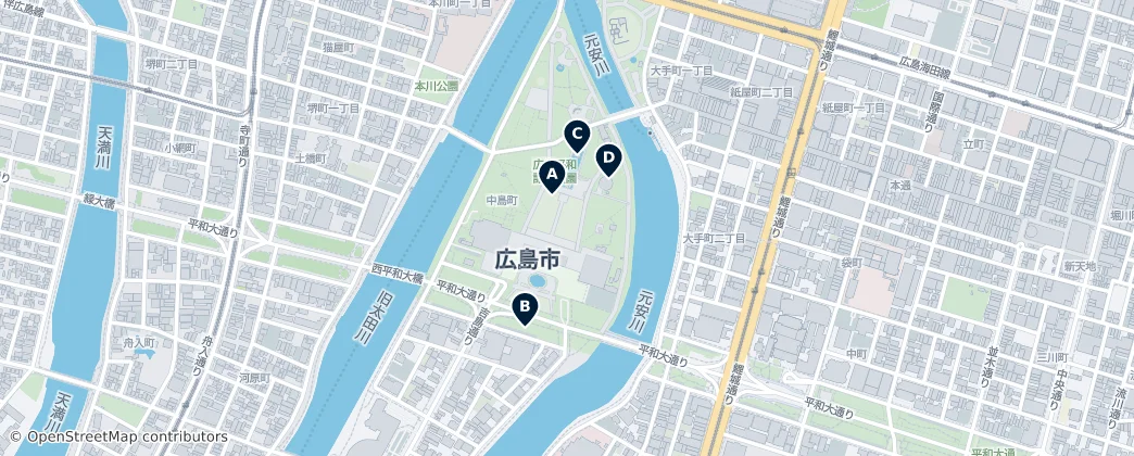 Map of Nakajimacho