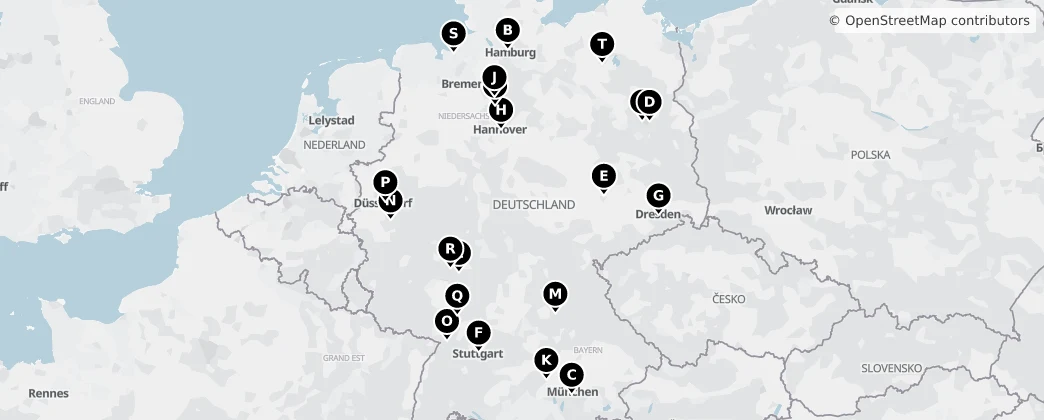Map of Germany
