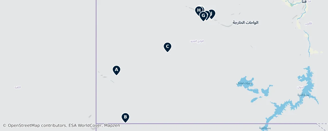 A-Dakhla Oasis Essentials — Map