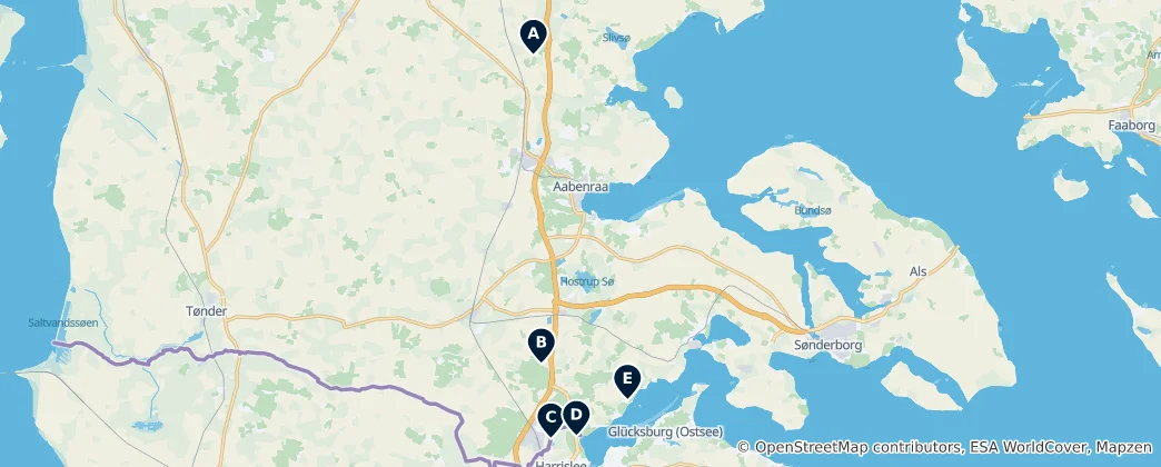 Map of Historical & Archaeological Sites