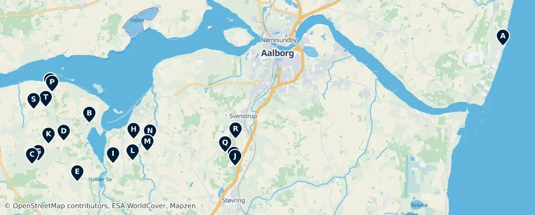 Ancient Mounds & Historic Sites — Mapa