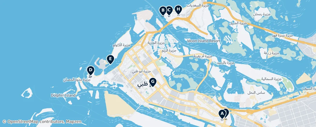 Cultural Landmarks — Map