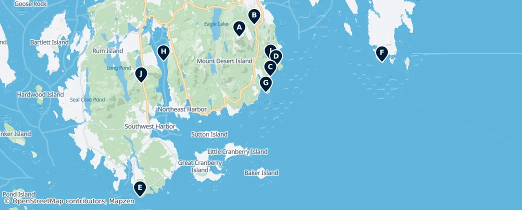 Acadia National Park Essentials — Map