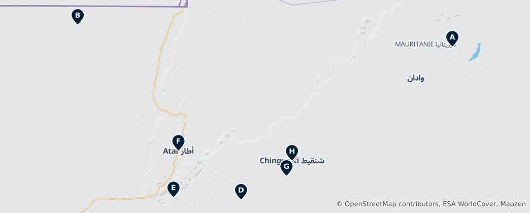 Mapa De Adrar Essentials