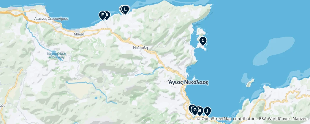 Mapa De Best Beaches