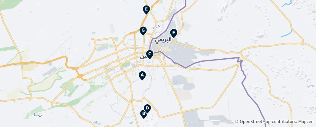 Mappa di Parks & Nature