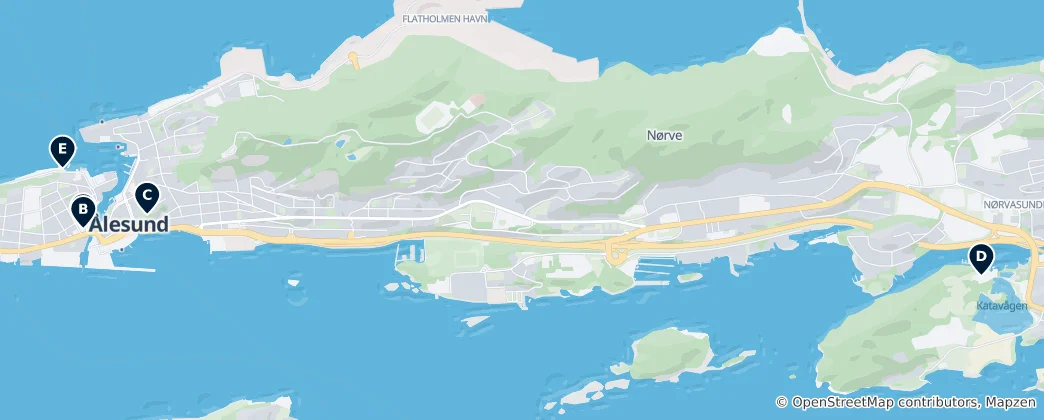 Mapa Museums & Galleries