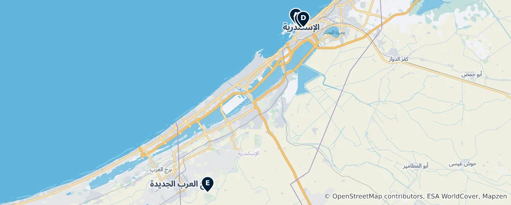 Map of Notable Religious Sites
