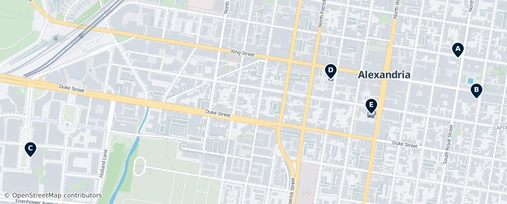 Historic Museums — Mapa
