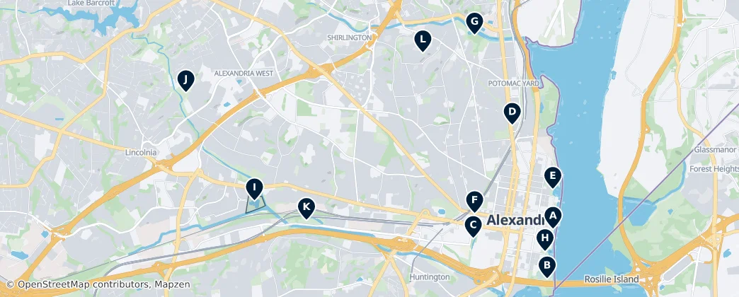 Parks & Green Spaces – Mapa