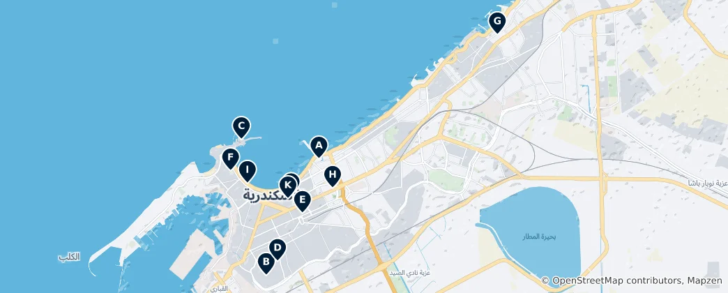 Mapa Alexandria Essentials
