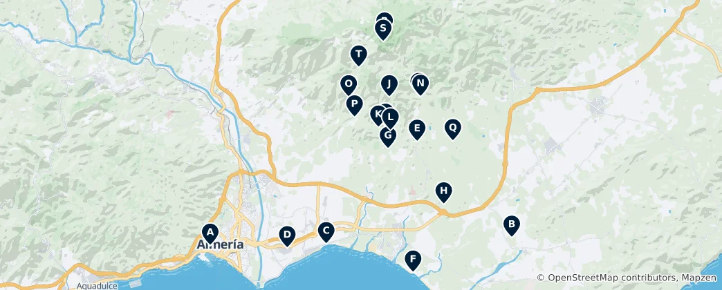 Map of Ancient Ruins and Historical Sites