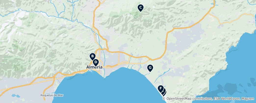 Map of Scenic Viewpoints and Peaks