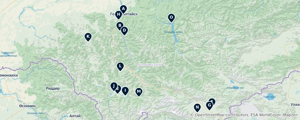 Map of Cultural Heritage