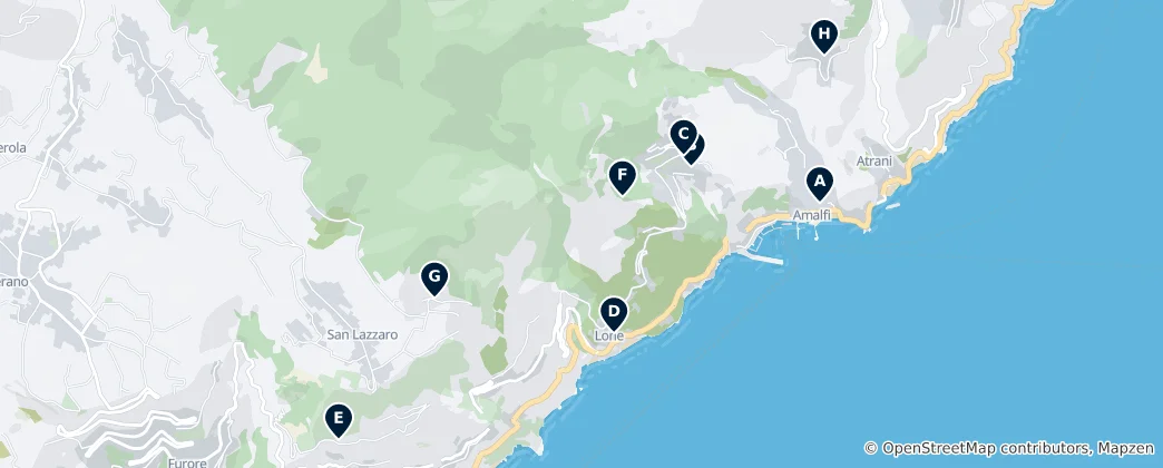 Map of Historic Churches and Religious Sites