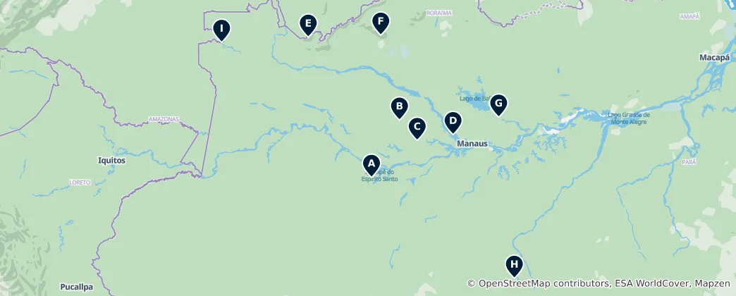 Mapa Amazonas Essentials