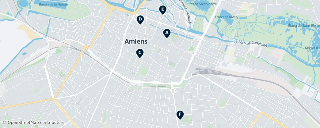 Religious Heritage of Amiens — Harita