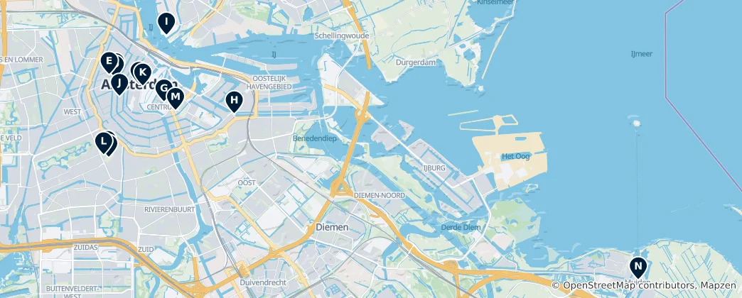 Карта Amsterdam Essentials