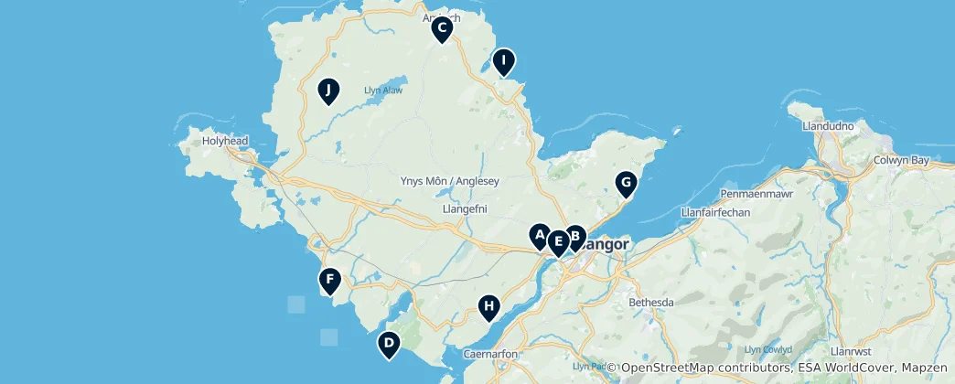 Map of Anglesey Essentials