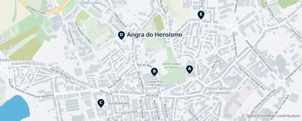 Carte de Historic Churches & Convents