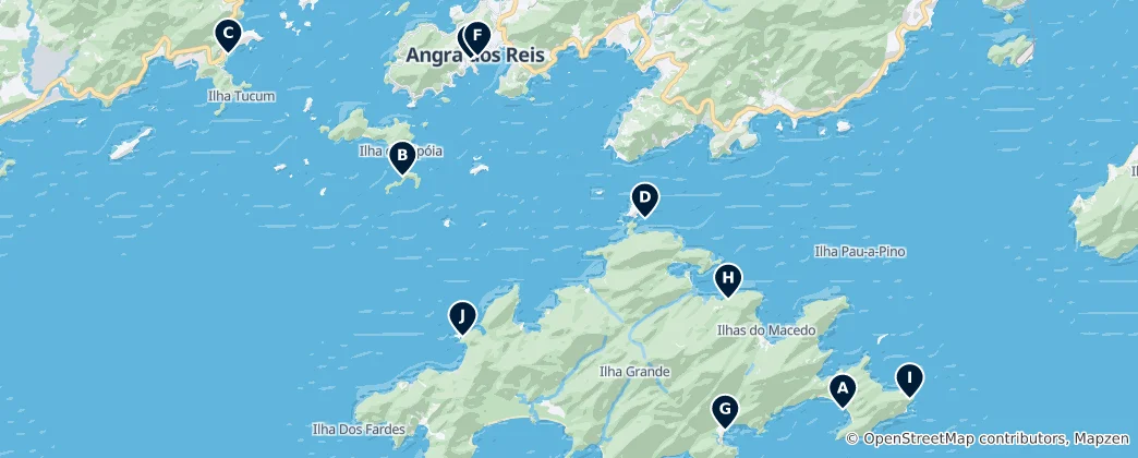 Mapa Angra dos Reis Essentials