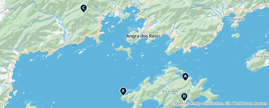 Mapa Hidden Gems