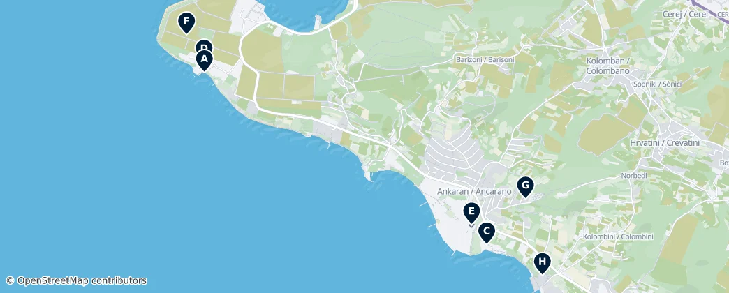Ankaran Highlights — Mapa