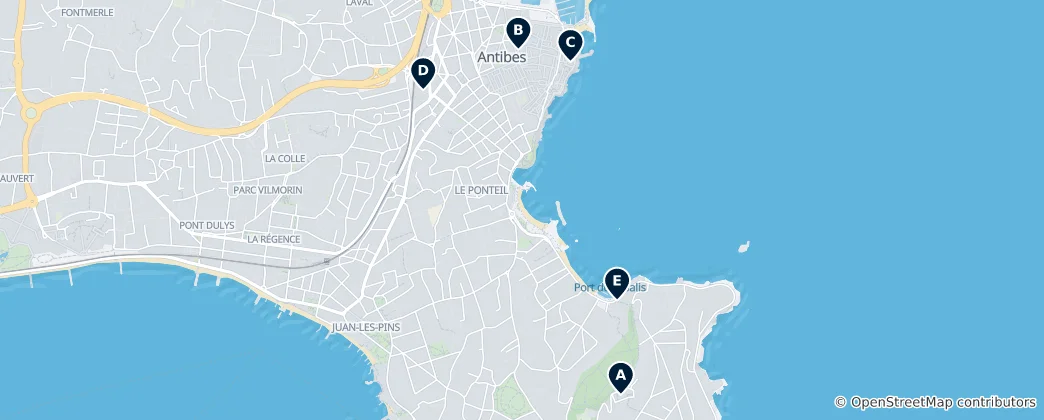 Map of Sacred Sites of Interest